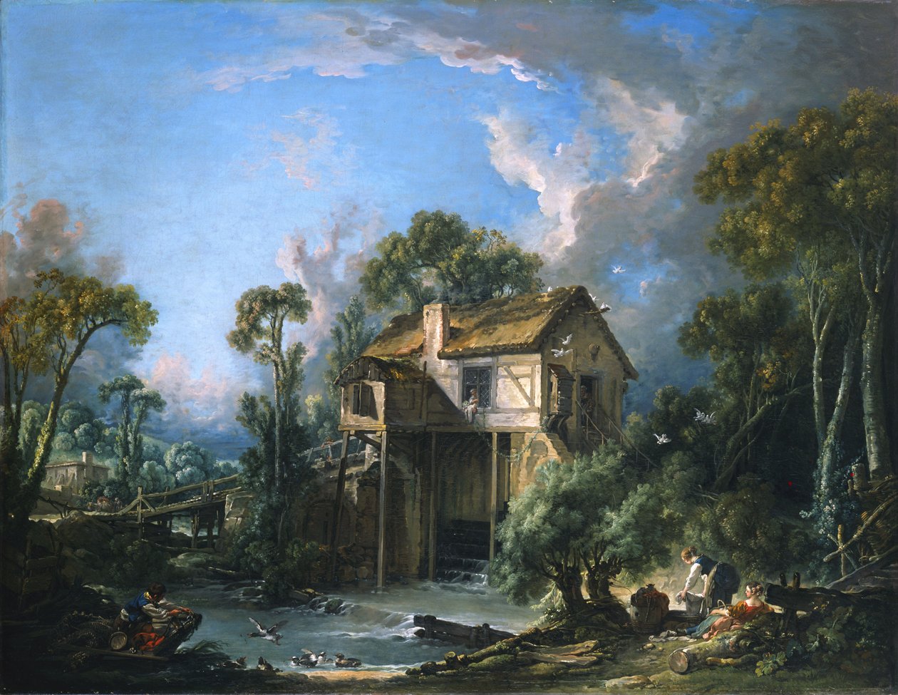Tehdas Charentonissa tekijältä François Boucher