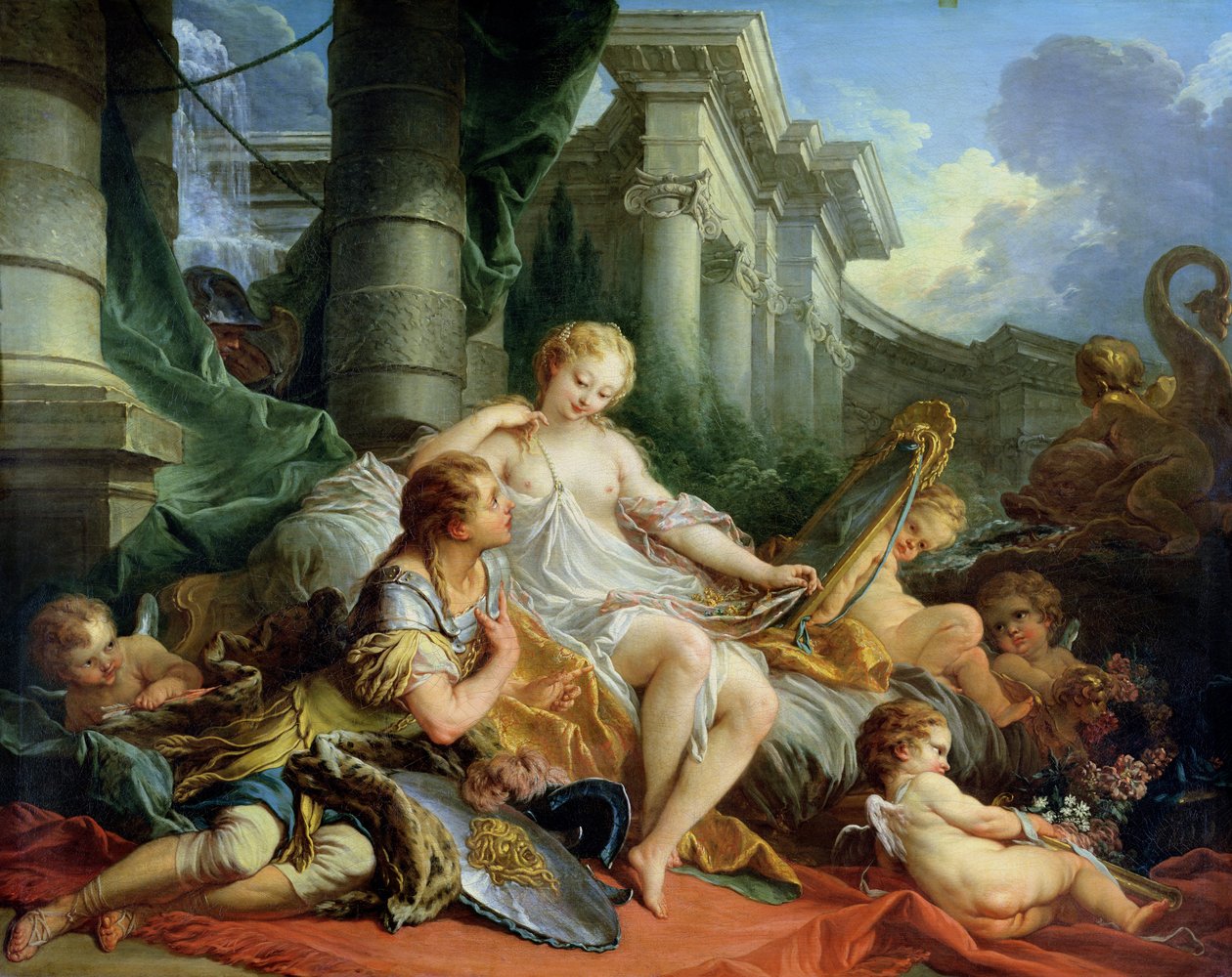 Rinaldo ja Armida, 1733 tekijältä François Boucher