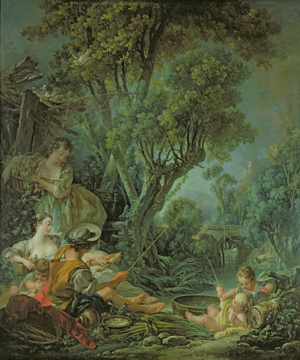 Kalastaja, 1759 tekijältä François Boucher