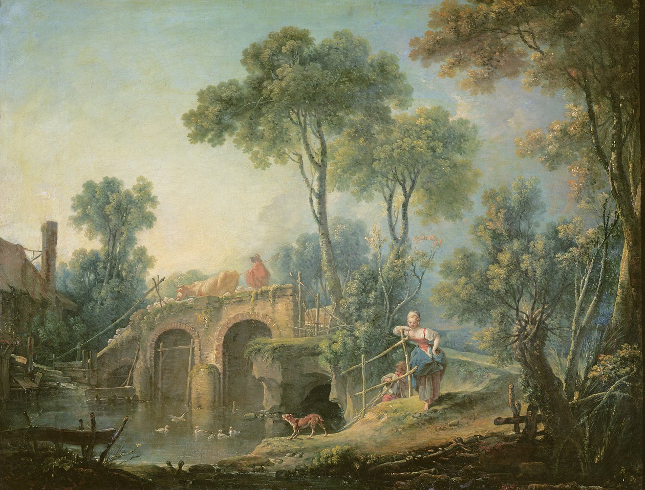 Silta, 1761 tekijältä François Boucher