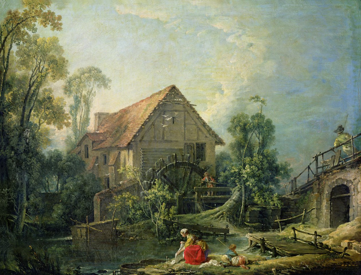 Mylly, 1751 tekijältä François Boucher
