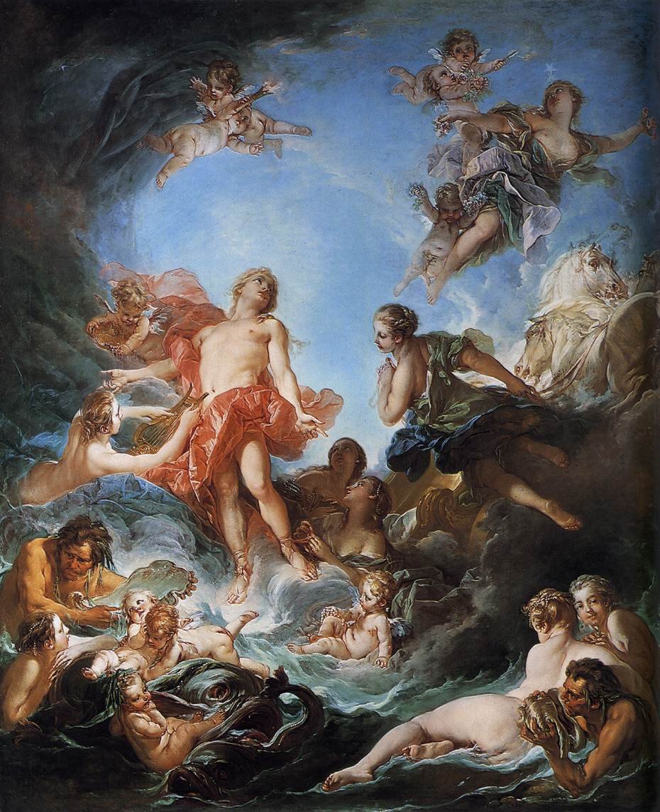 Auringon nousu tekijältä François Boucher