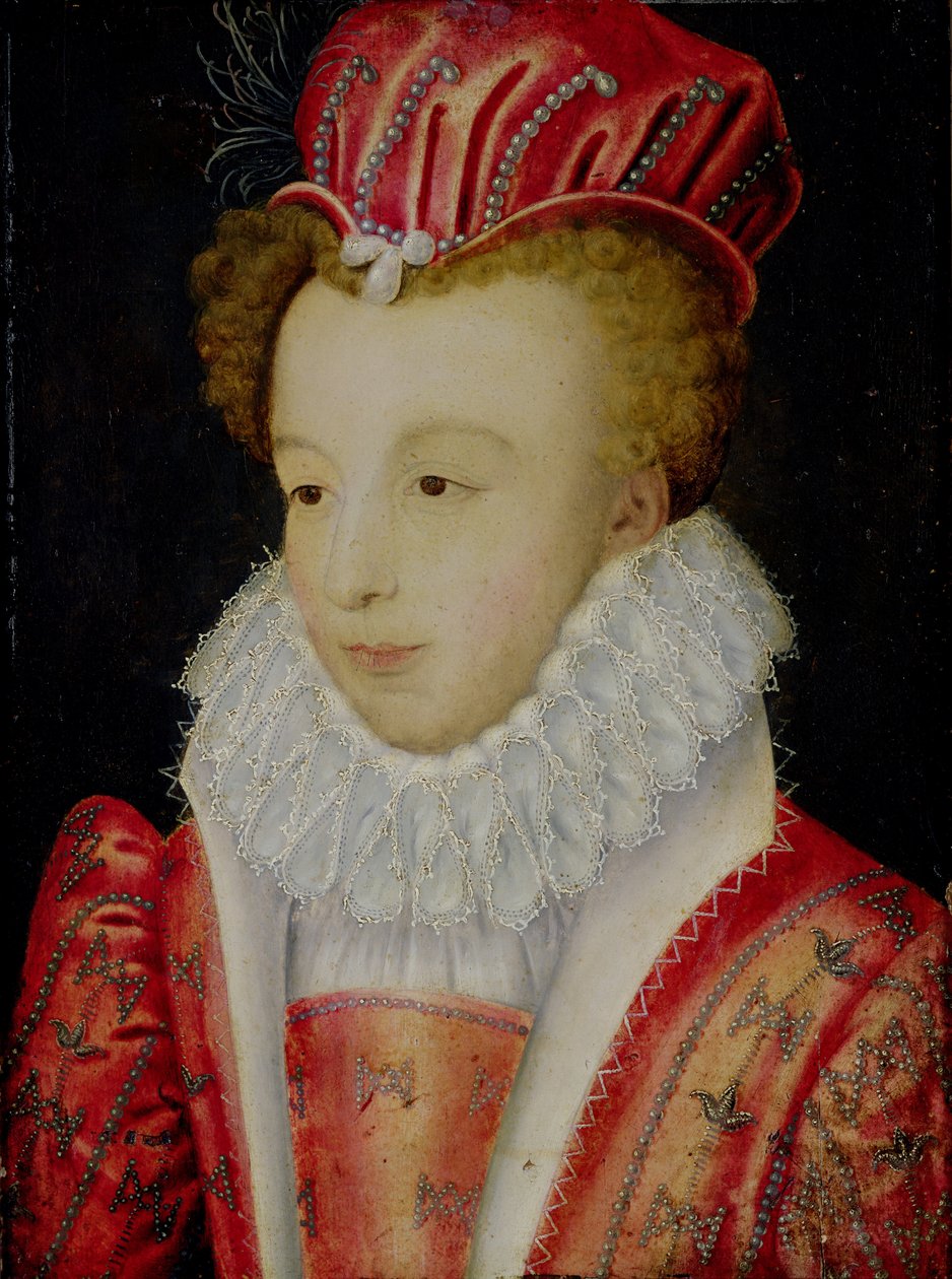 Marguerite de Valois (1553-1615) n. 1572 tekijältä François Clouet