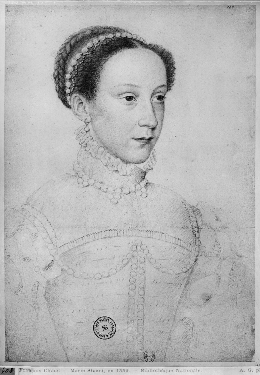 Maria Skotlannin kuningatar, 1559 tekijältä François Clouet