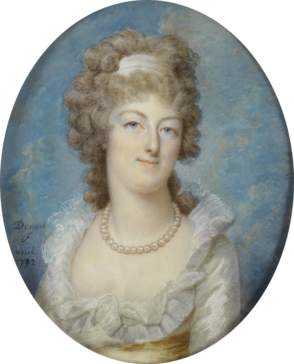 Marie Antoinetten muotokuva tekijältä Francois Dumont