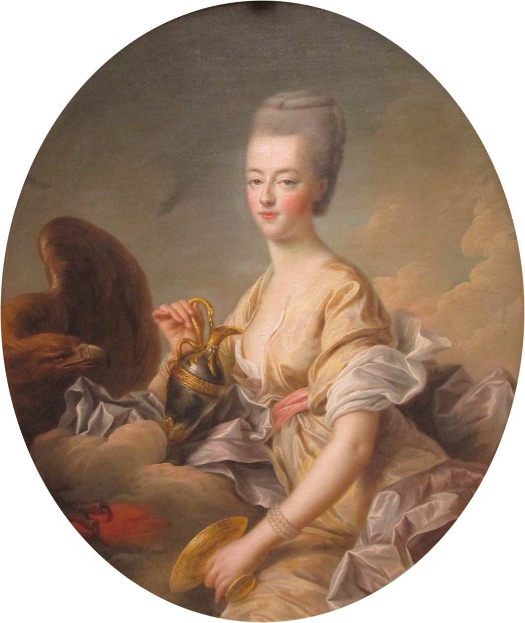 Madame la Dauphine Marie-Antoinette, Hébé tekijältä Francois Hubert Drouais