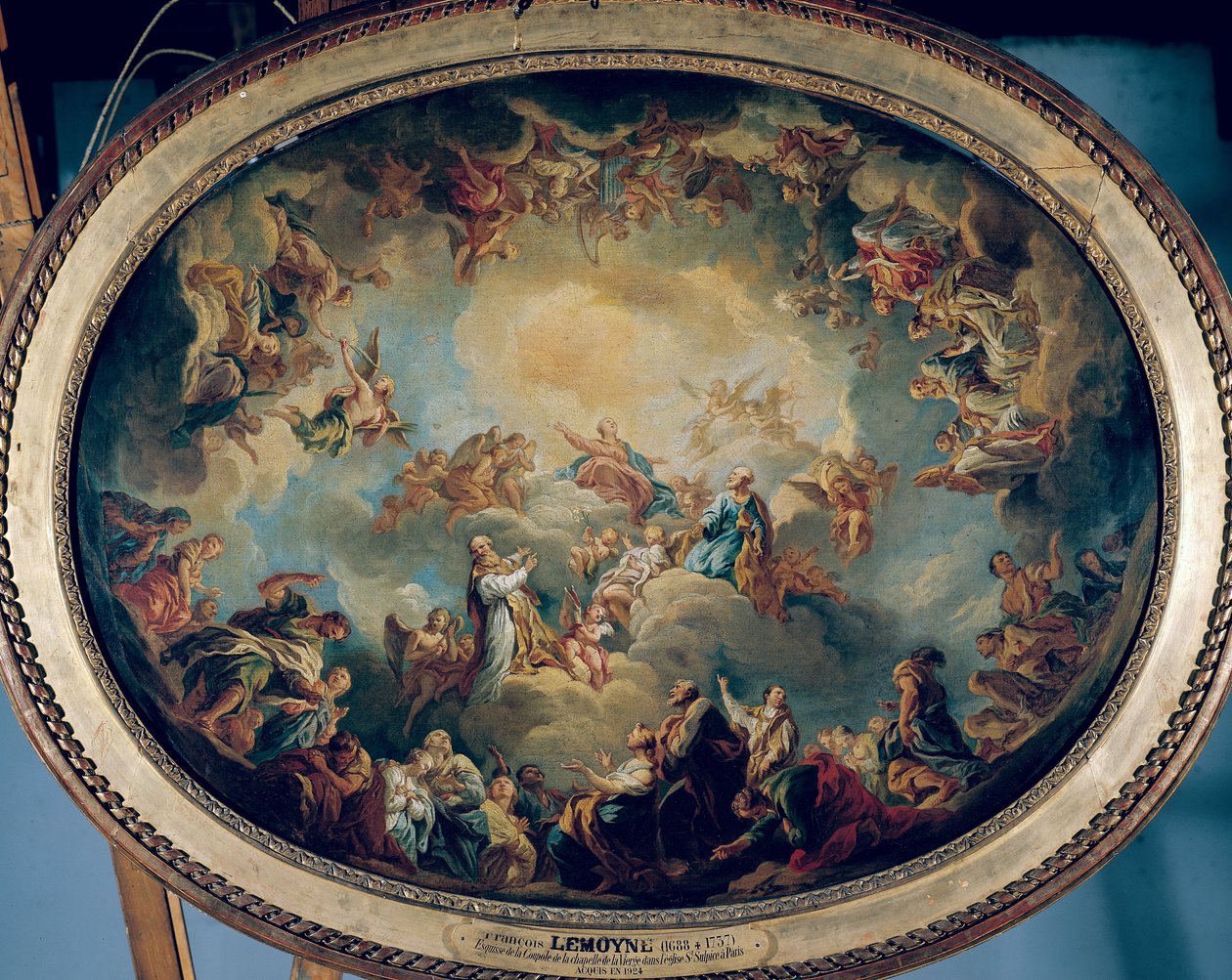 Neitsyen kirkkaus, 1731 tekijältä François Lemoyne