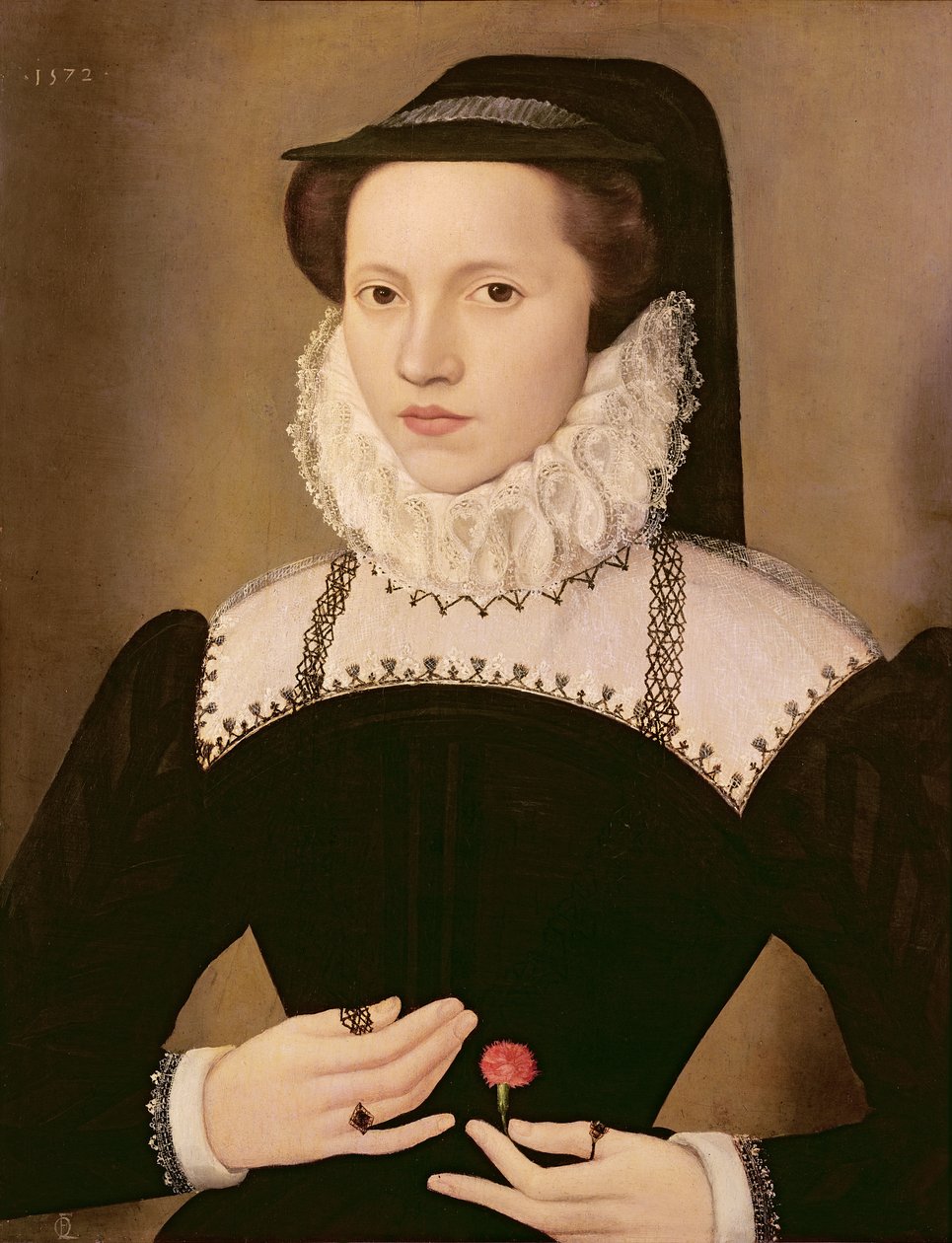 Anne Walthamin muotokuva, 1572 tekijältä François Quesnel