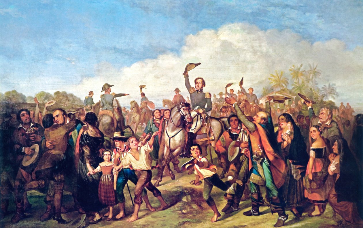 Proclamação da Independência tekijältä Francois Rene Moreau