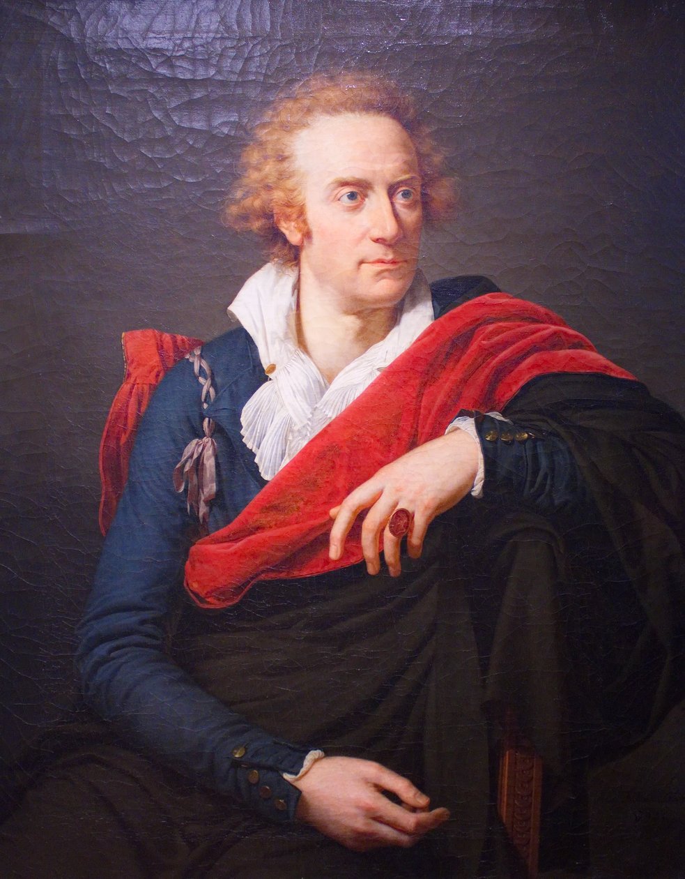 Vittorio Alfierin muotokuva tekijältä Francois Xavier Fabre