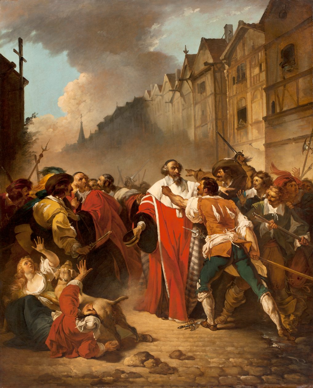 Presidentti Mole Kapinallisten käsissä, 177879 tekijältä François André Vincent