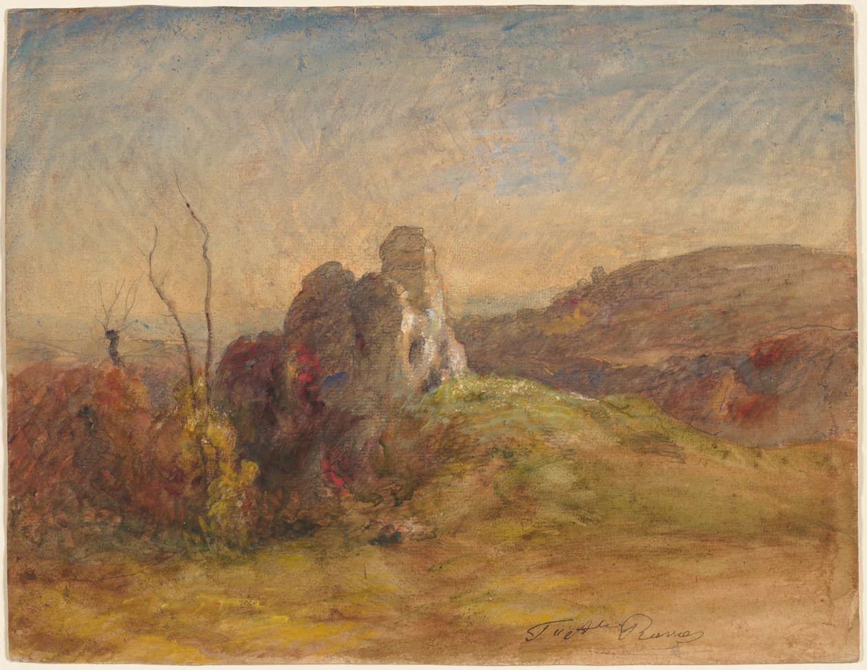 Maisema tekijältä François Auguste Ravier