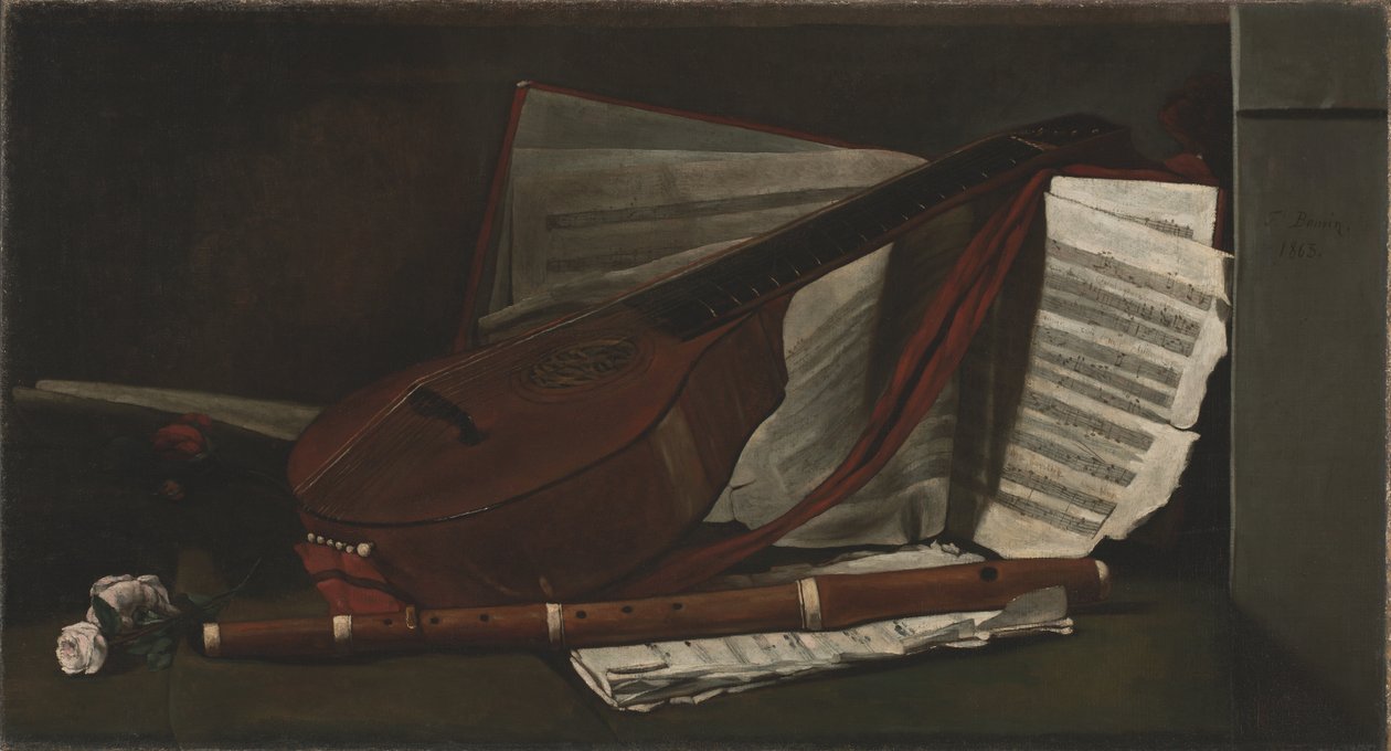 Musiikin ominaisuudet, 1863. tekijältä François Bonvin