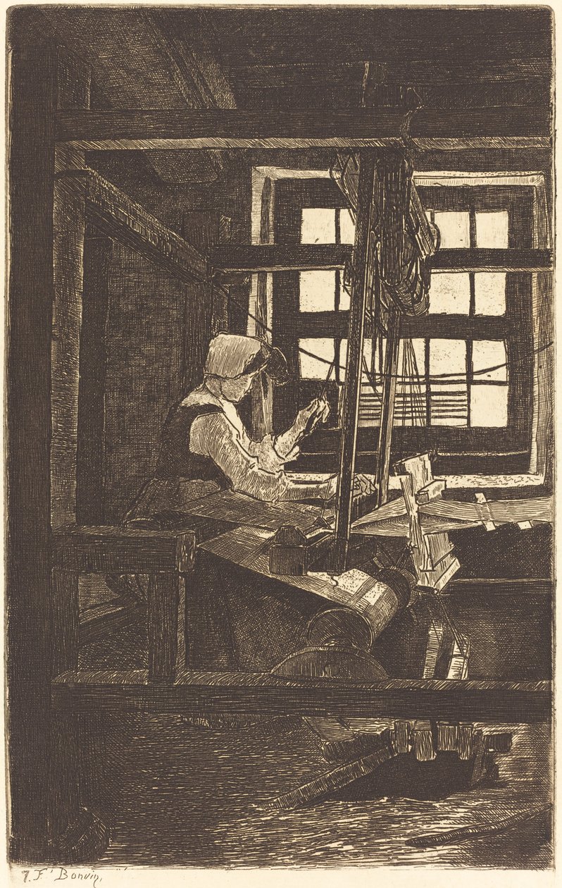 Weaver (La Tisserande) tekijältä François Bonvin