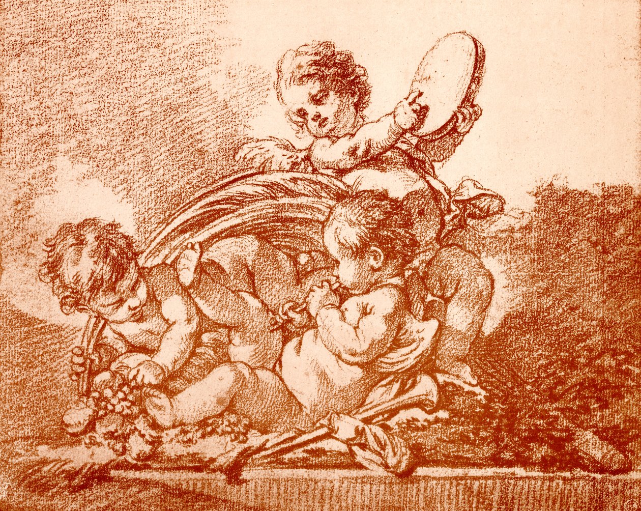 Syksyn allegoria tekijältä François Boucher