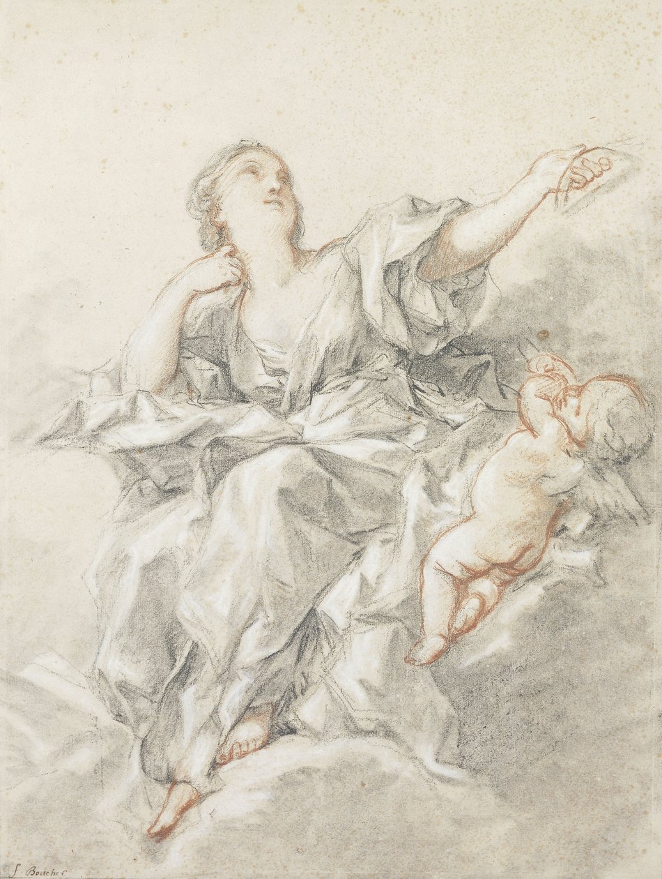Tähtitiede; L"Astronomie, tekijältä François Boucher