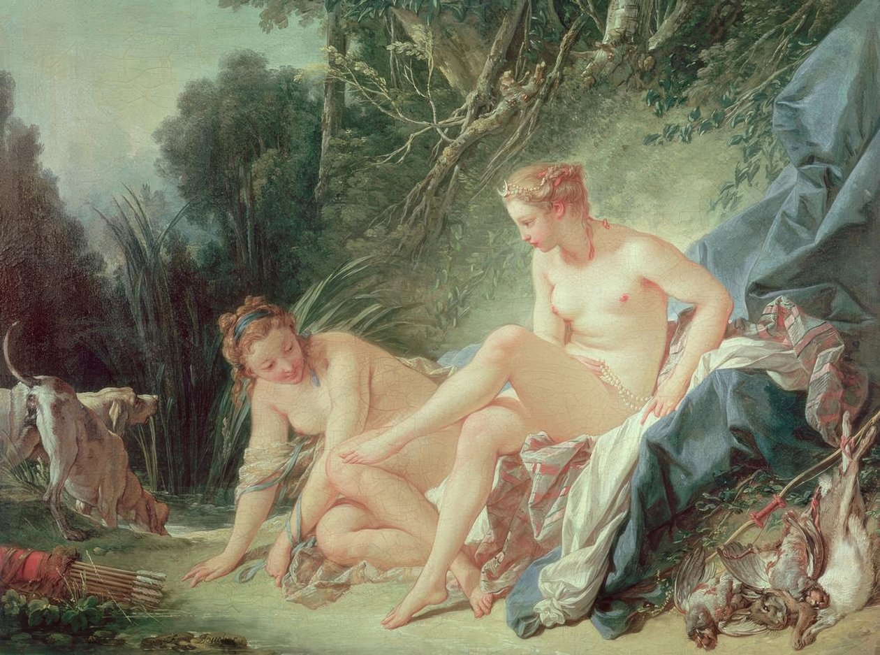 Bain de Diane tekijältä François Boucher
