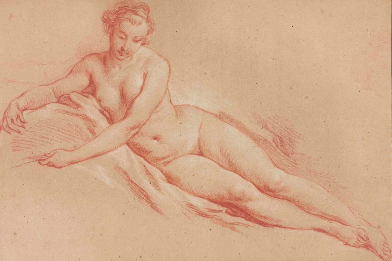 Boucher - Makaava alaston nainen tekijältä François Boucher