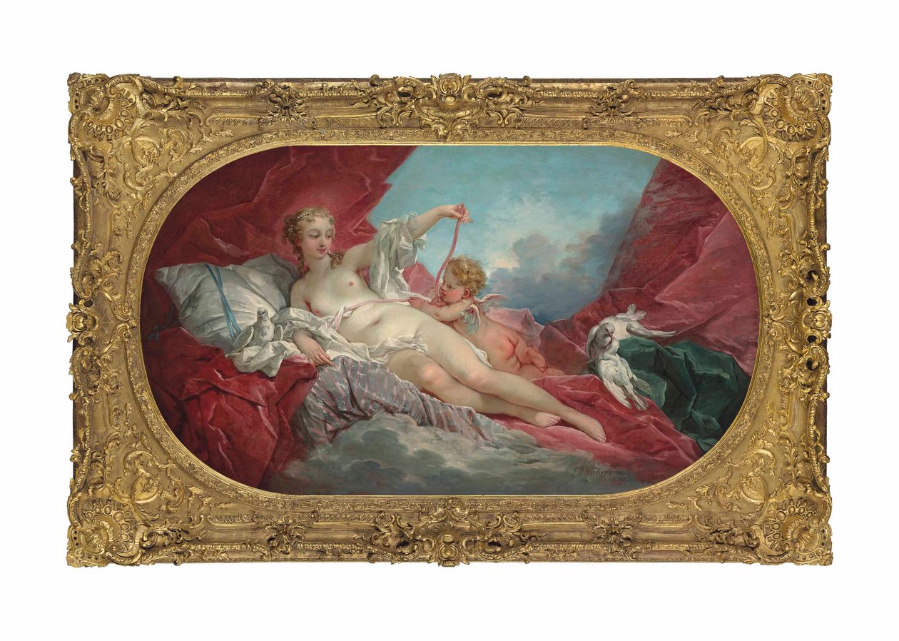 Boucher - Venus ja Amor tekijältä François Boucher