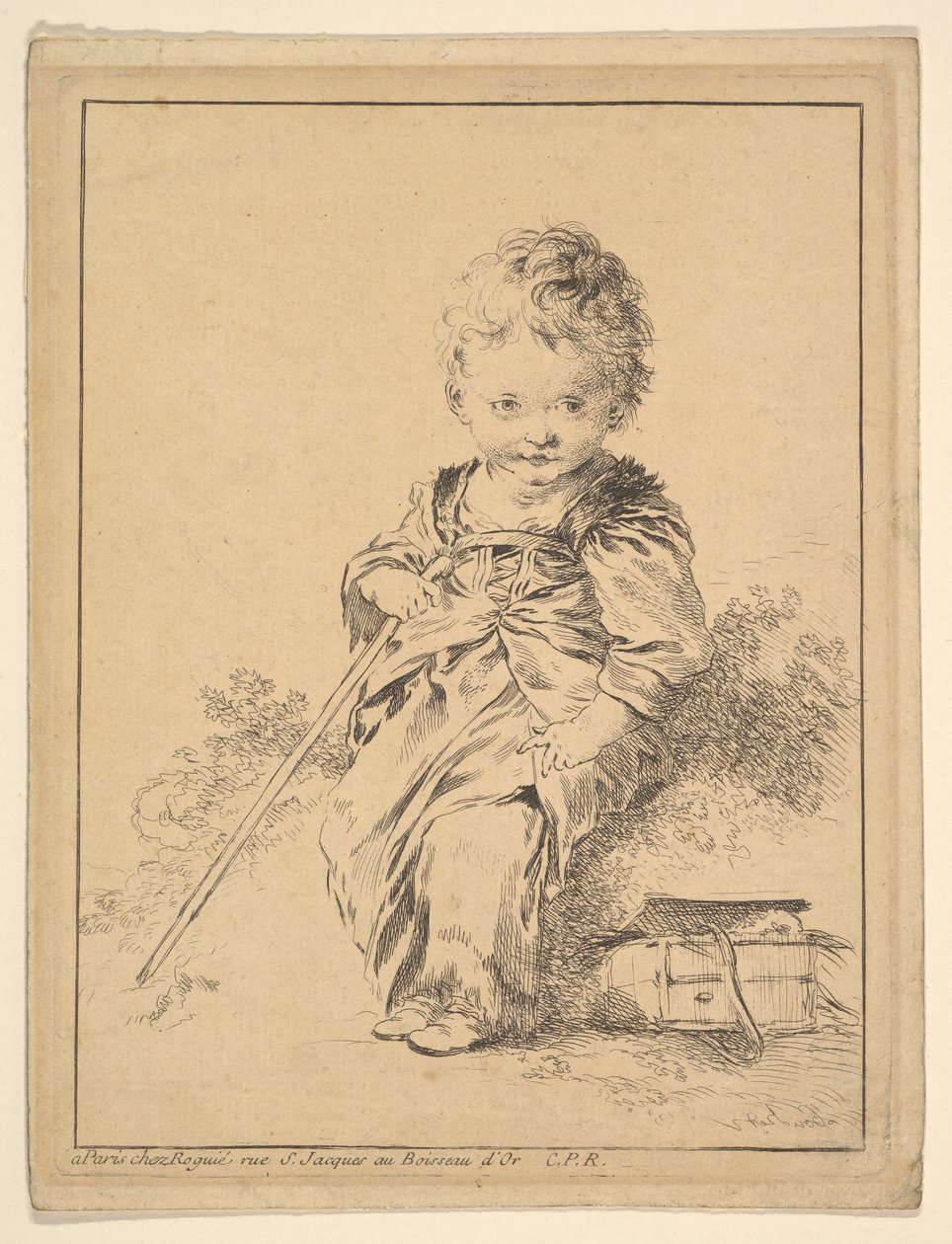 Lastenhoitohenkilökunta, 1700-luku. tekijältä François Boucher