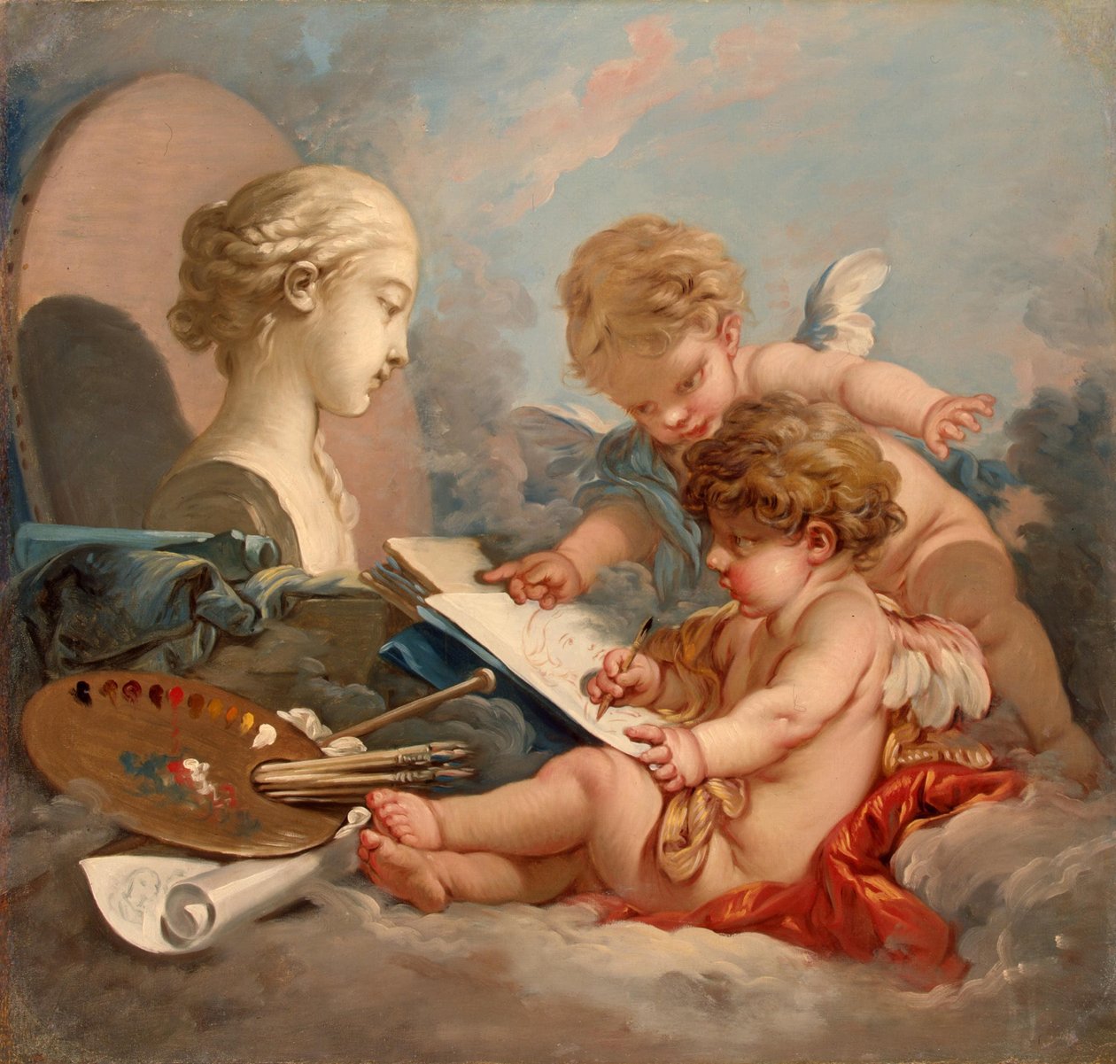 Kuppikunnat. Maalauksen allegoria tekijältä François Boucher