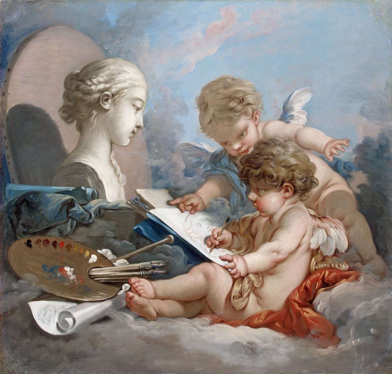 Kuppikunnat. Maalauksen allegoria tekijältä François Boucher