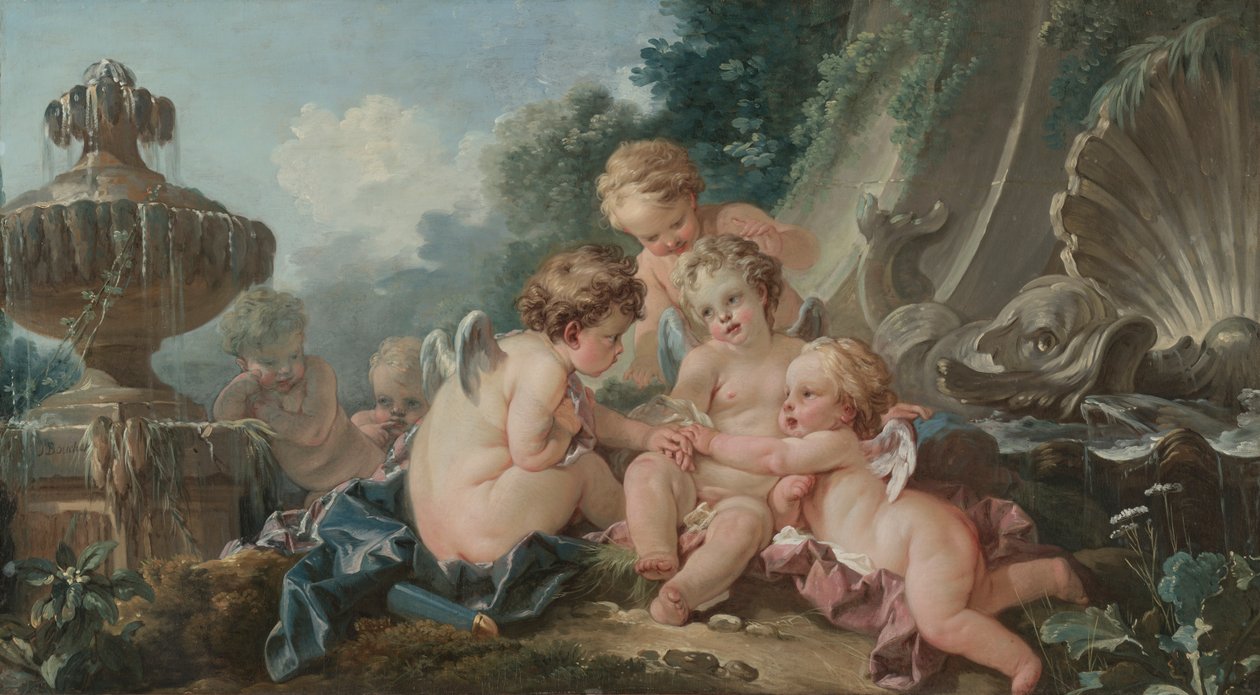 Cupidit salaliitossa tekijältä François Boucher