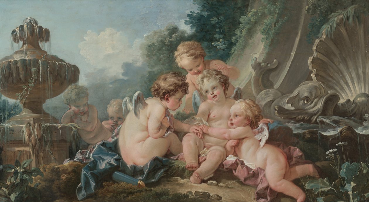 Cupids in Conspiracy, 1740-luku tekijältä François Boucher