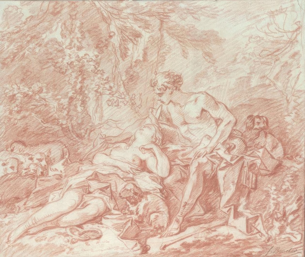Daphnis ja Chloë tekijältä François Boucher