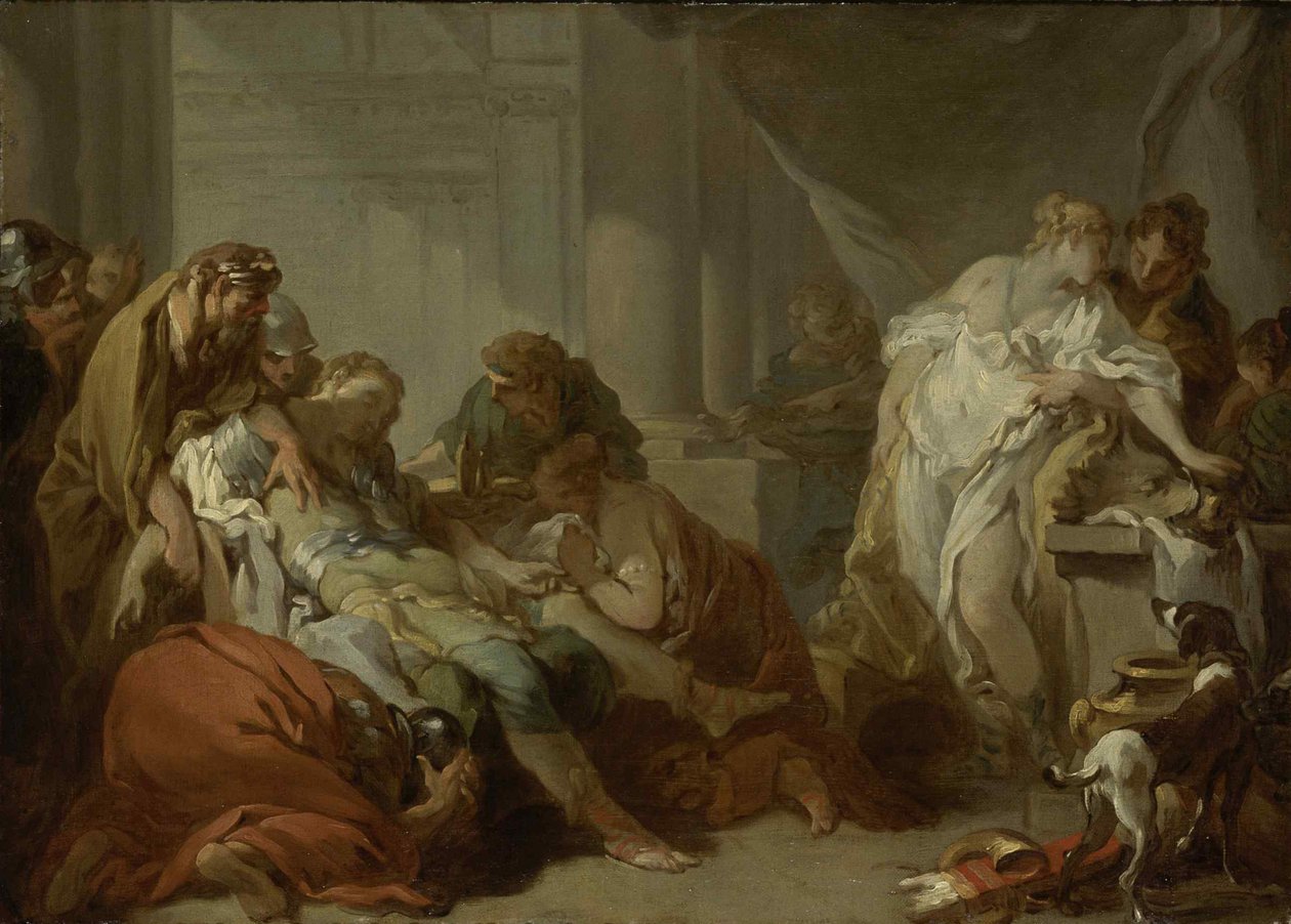 Meleagerin kuolema, 1727. tekijältä François Boucher