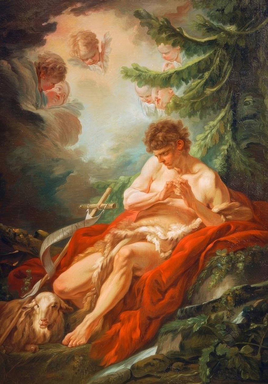 St. Johannes Kastaja tekijältä François Boucher