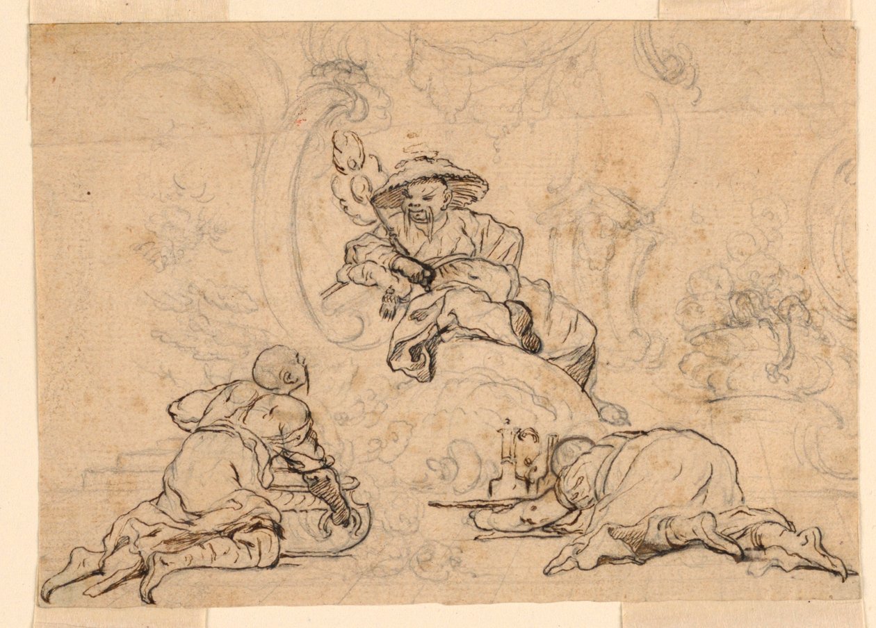 Mallit Chinoiserie Ornamentille tekijältä François Boucher
