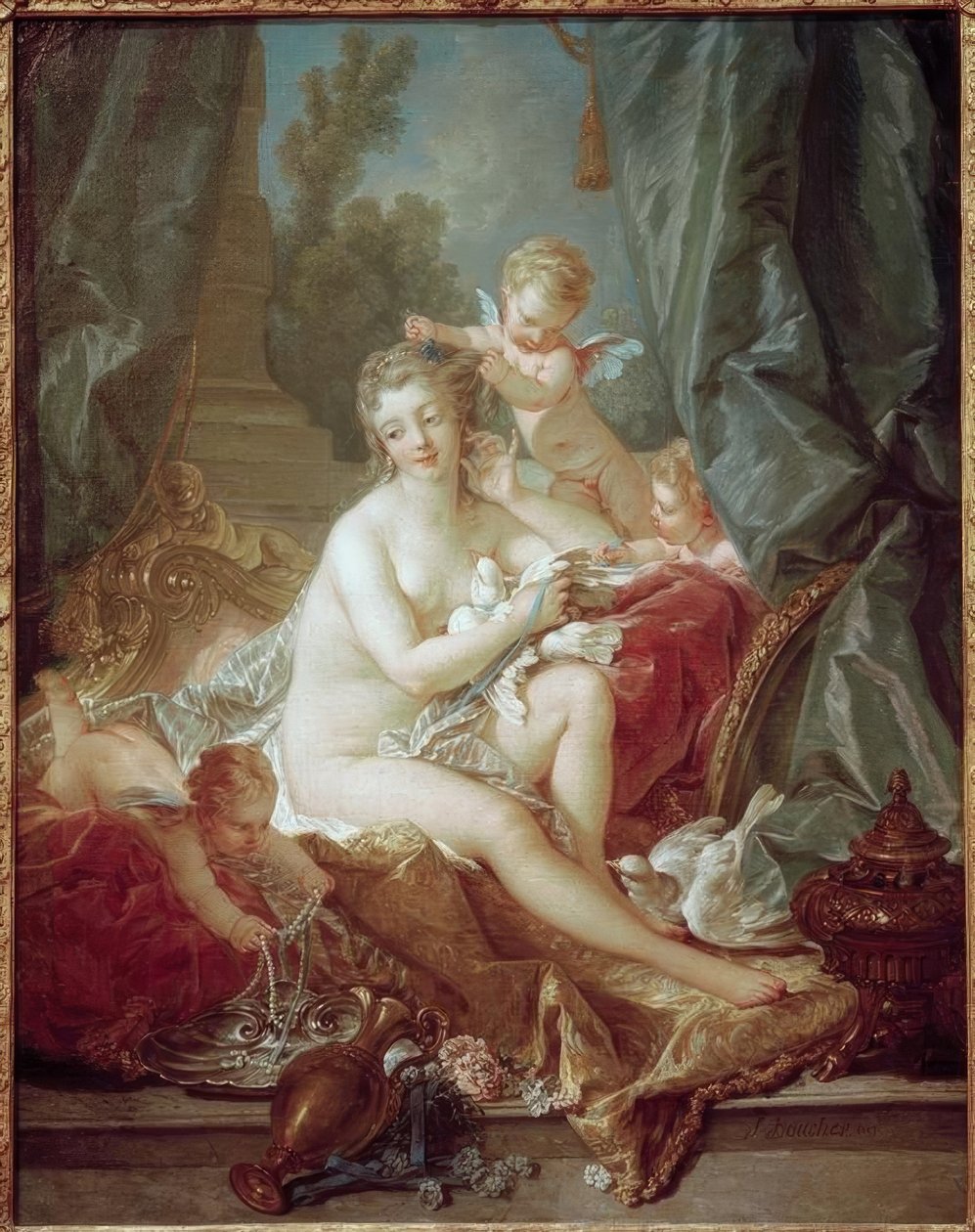 Venuksen käymälä tekijältä François Boucher