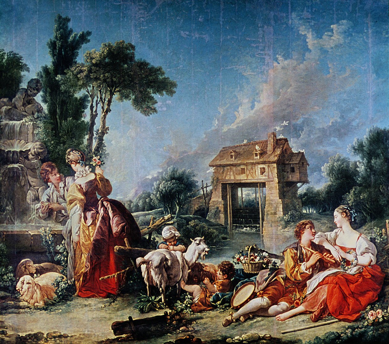 Rakkauden lähde, 1748 tekijältä François Boucher