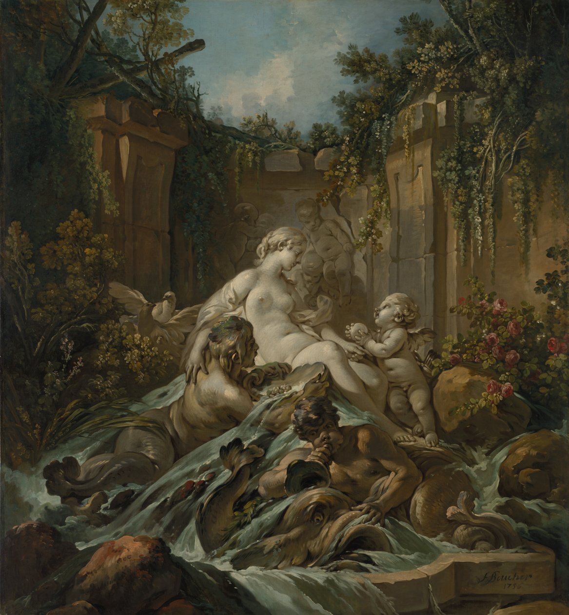 Venuksen lähde, 1756. tekijältä François Boucher