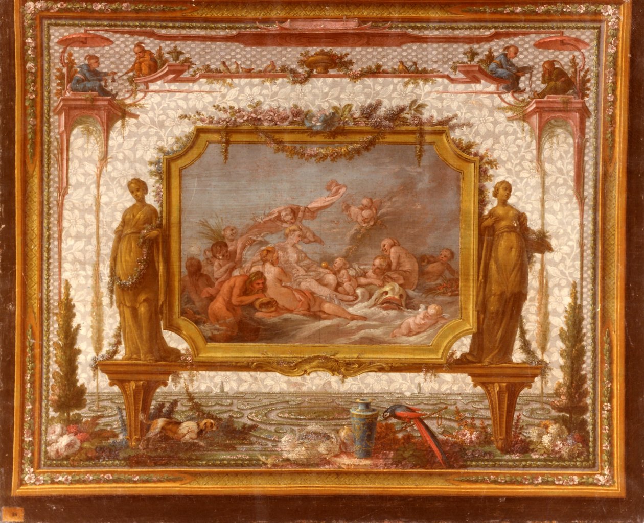 François BOUCHER, Maurice JACQUES - TAPESTRY-malli. Venus vesillä, GOB-28-001. tekijältä François Boucher