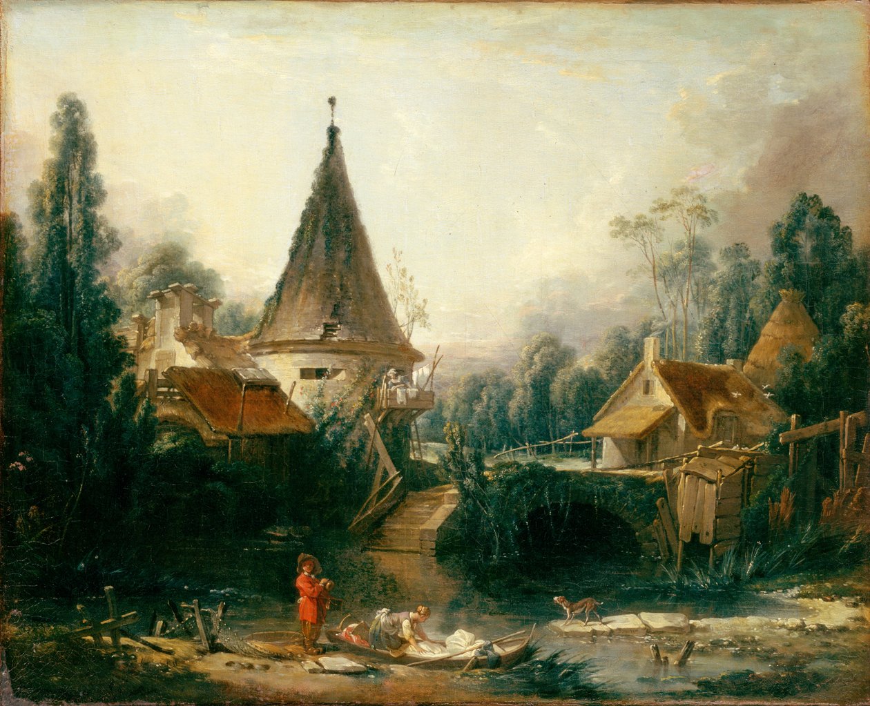 ranska: Paysage près de Beauvais Maisema Beauvais