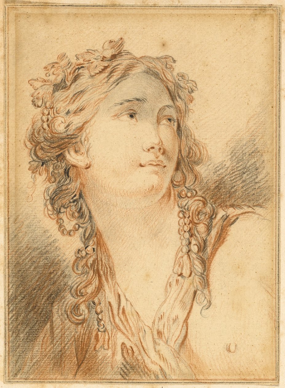 Bacchanten johtaja tekijältä François Boucher