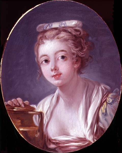 Tytön pää tai Maitoneito tekijältä François Boucher