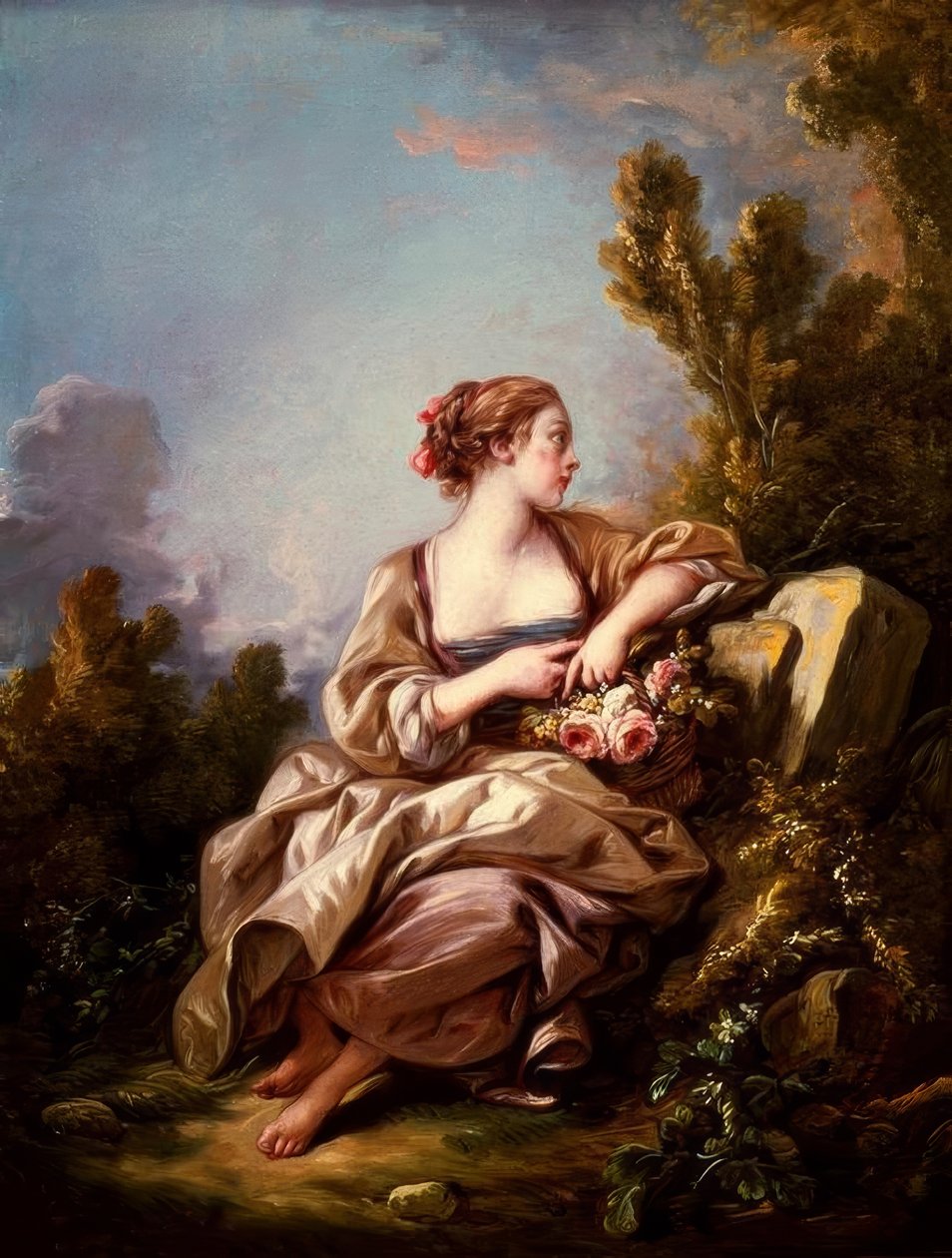 Pieni puutarhuri tekijältä François Boucher