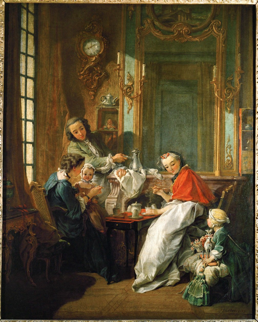 Le dejeuner - lounas ... tekijältä François Boucher