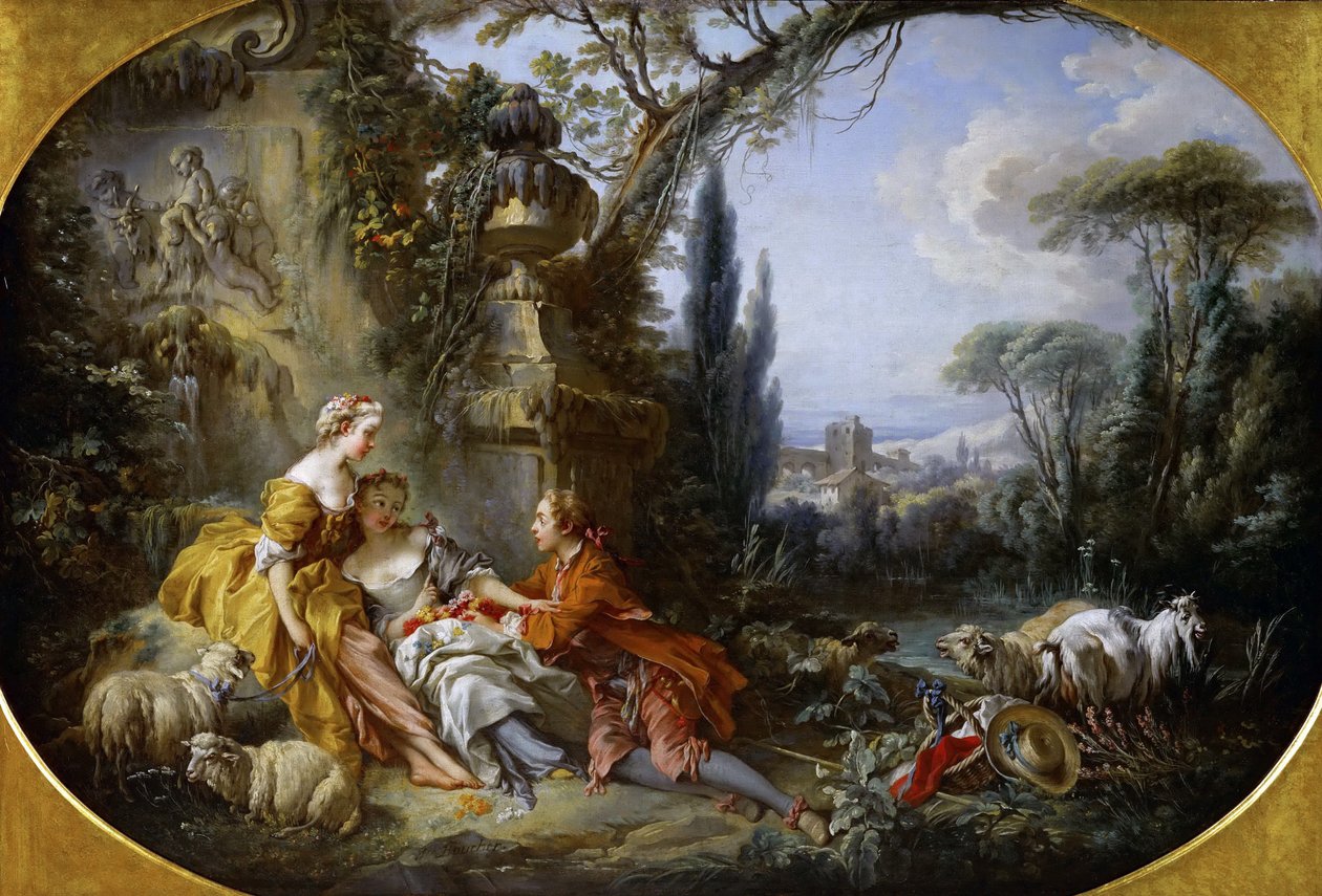Maalaiselämän hurmaa Maalaiselämän ilot tekijältä François Boucher