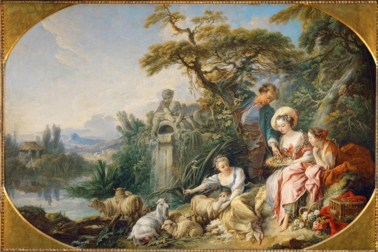 Les présents du berger ou Le nid tekijältä François Boucher