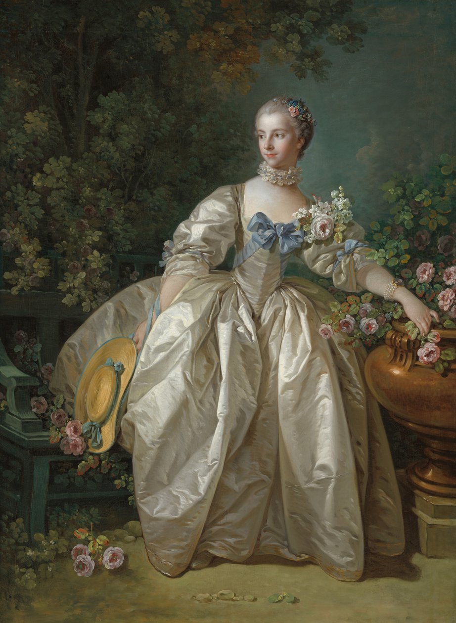 Madame Bergeret, mahdollisesti 1766. tekijältä François Boucher