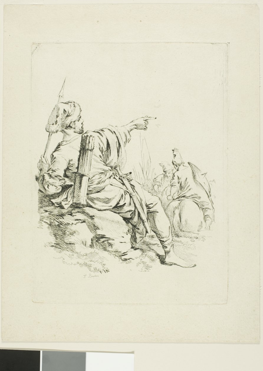 Itämainen soturi tekijältä François Boucher