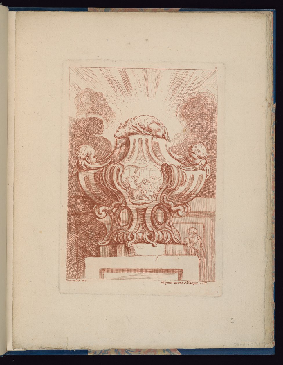 Lauta 2, Livre de vases (Maljakoiden kirja) tekijältä François Boucher