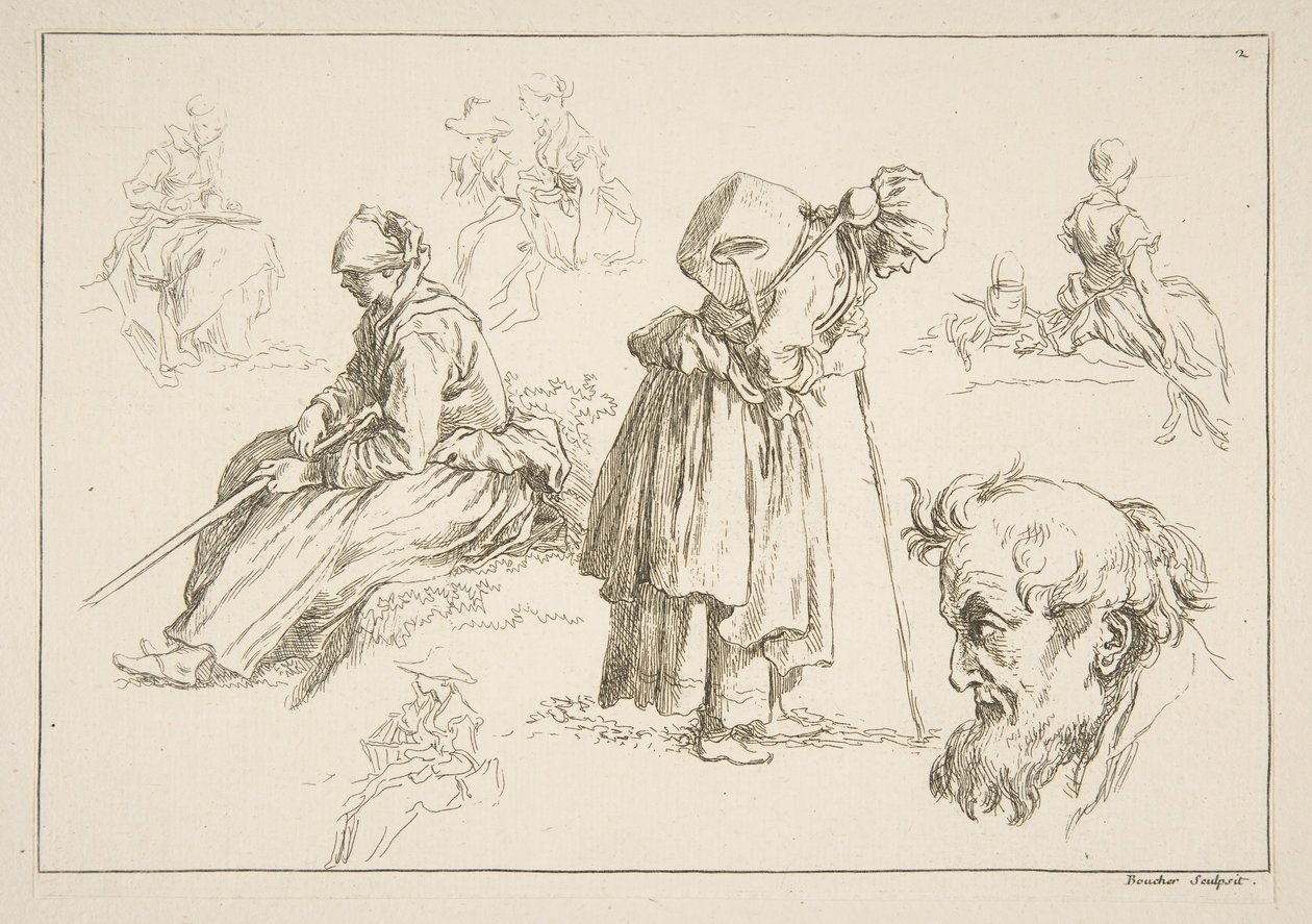 Luonnoslehti, 1753. tekijältä François Boucher