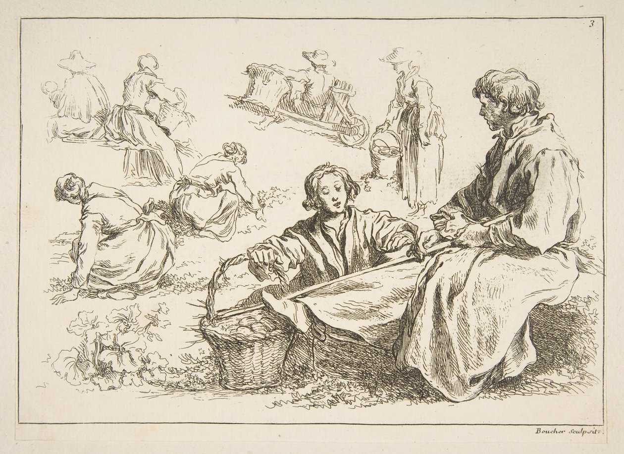 Luonnosarkki, 1753. tekijältä François Boucher
