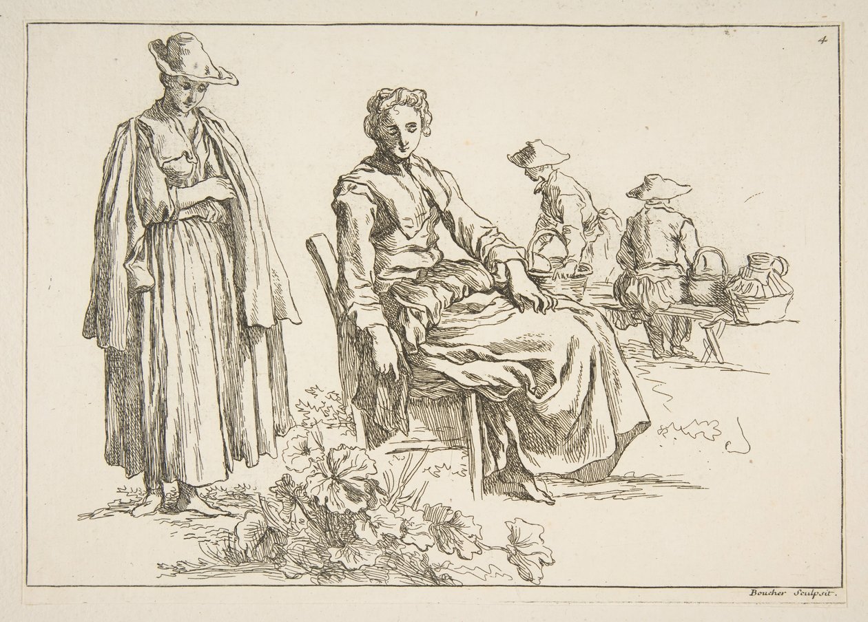 Luonnosarkki, 1753. tekijältä François Boucher