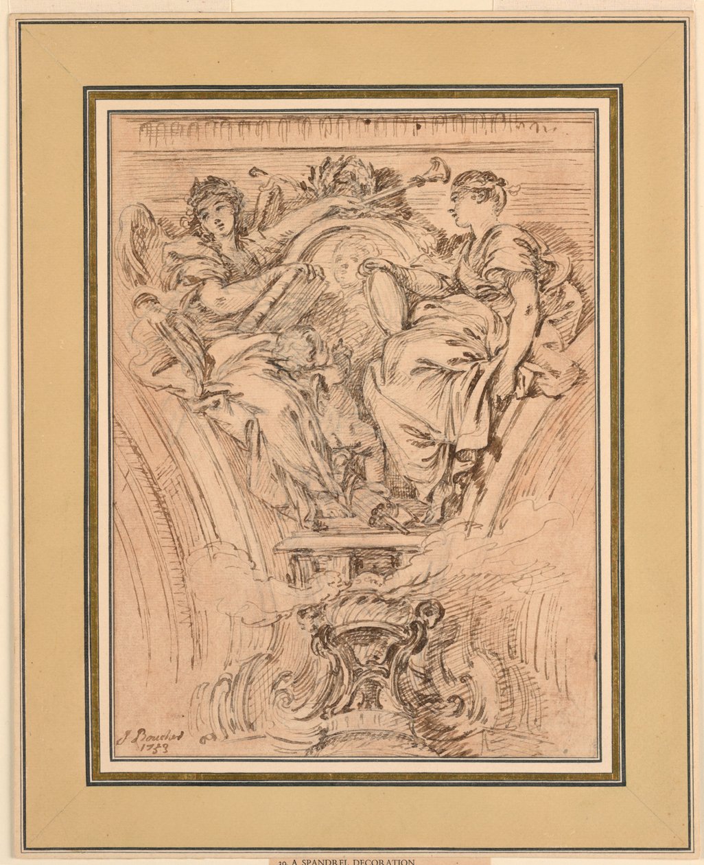 Skandellikoristelu: Fame and Truth taputtaa Louis XV tekijältä François Boucher